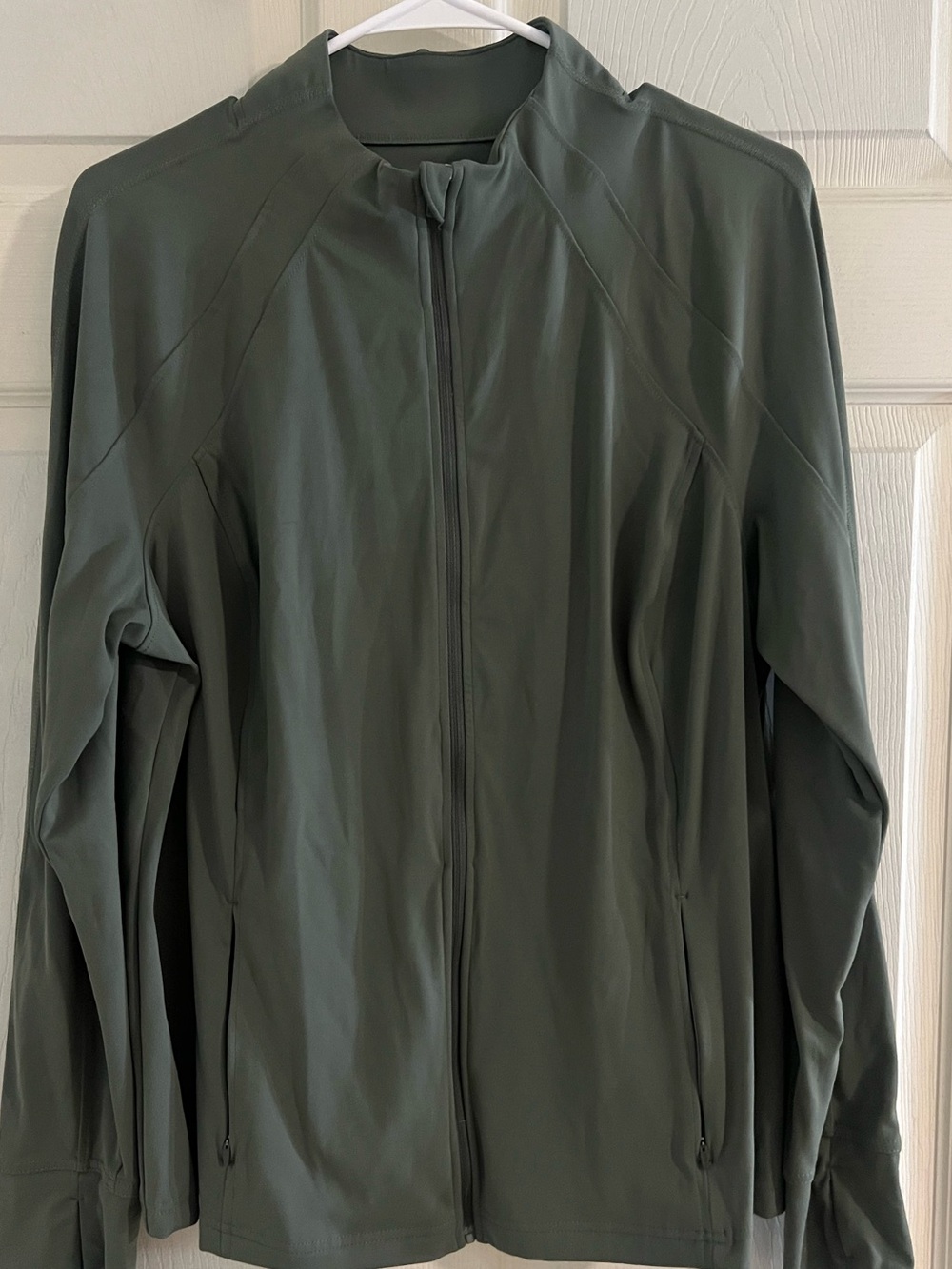 Women’s XXL Avia Olive Green Full-Zip Lightweight Jacket